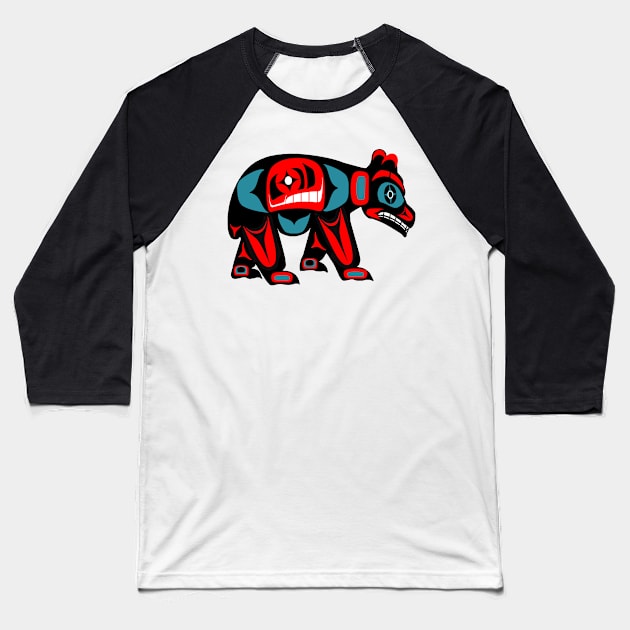 Pacific Spirit Baseball T-Shirt by AROJA